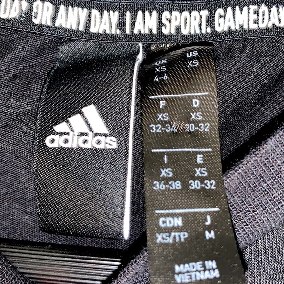 ❤️‍🔥 Adidas Black Workout Tank Tank Size XS/M ❤️‍🔥 - Picture 5 of 5